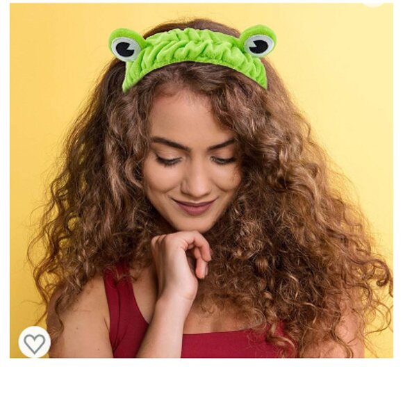 Frog Headband Makeup Skincare - Picture 1 of 8
